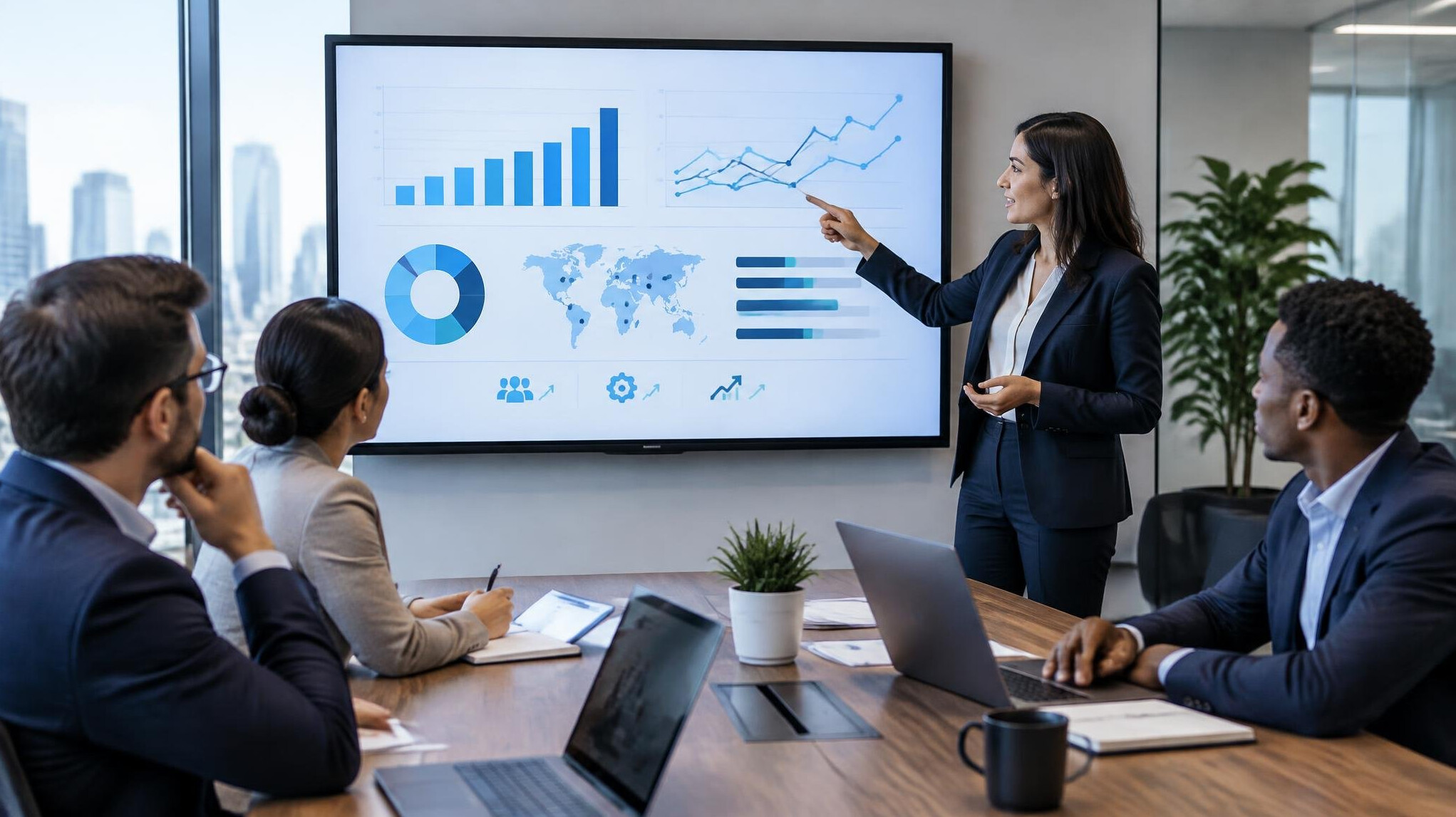 business analytics dashboard