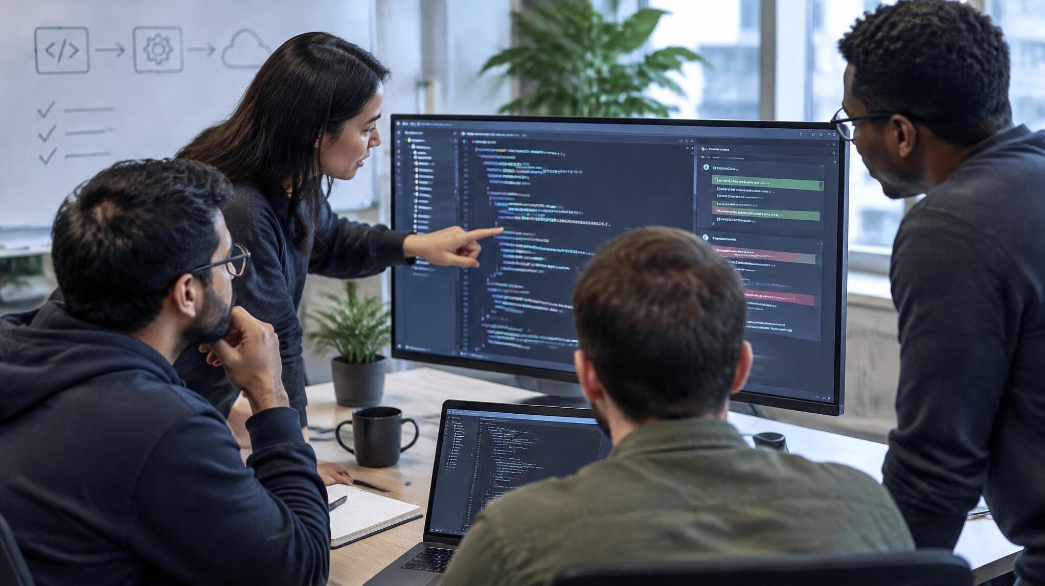 code review session